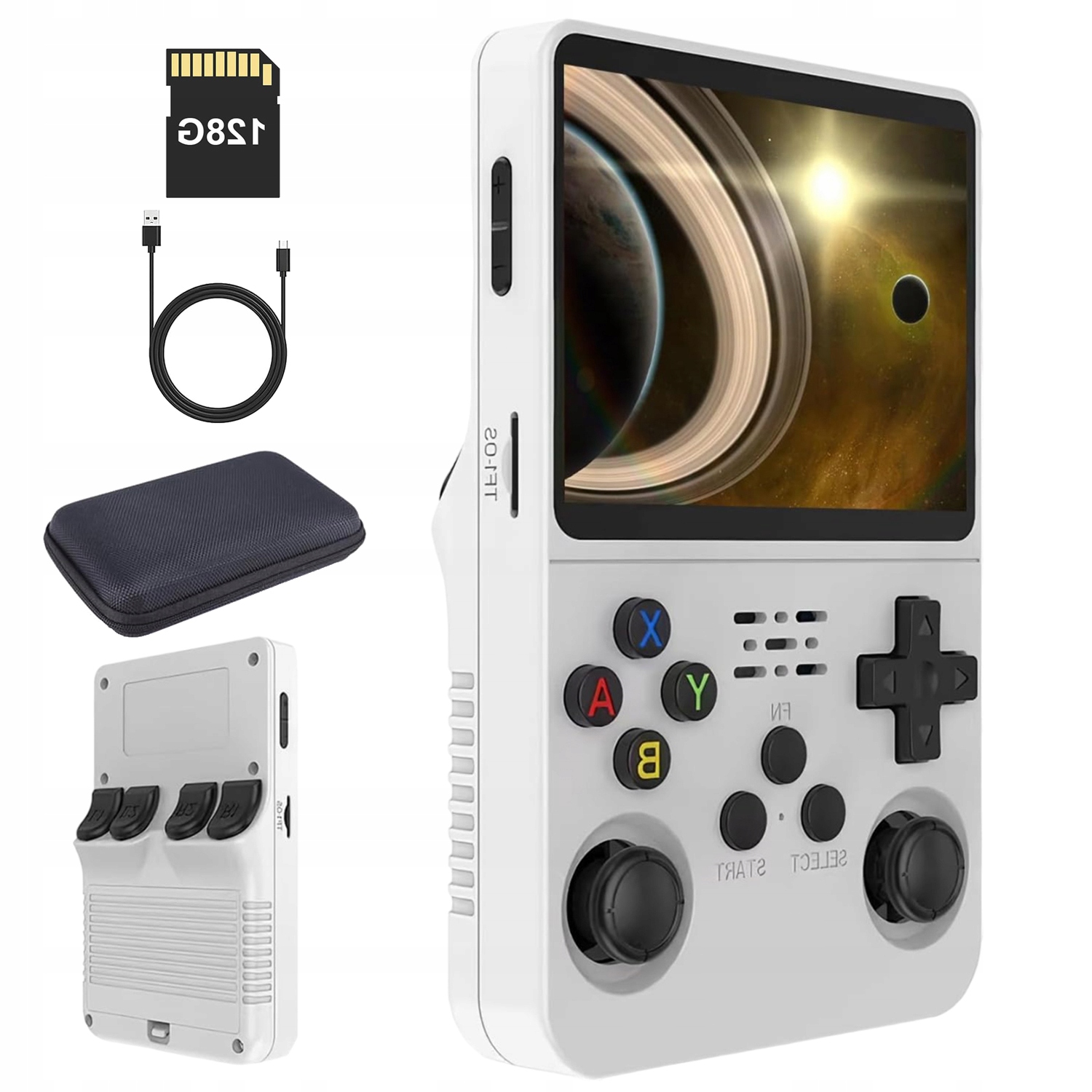 Ruční Konzole R36S 3,5" Mipi 21 000 Her Joystick Vysoká Přesnost