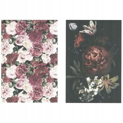 BLOK A4 KREATYWNY Z MOTYWAMI I NAKLEJKAMI 14K WZORY ART DECO INTERDRUK Rodzaj z motywami