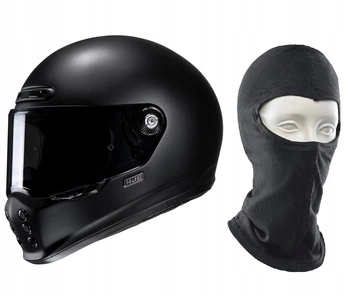 Prilba Hjc V10 Mat Black Sklenené vlákno, Pinlock a kukla Held zdarma