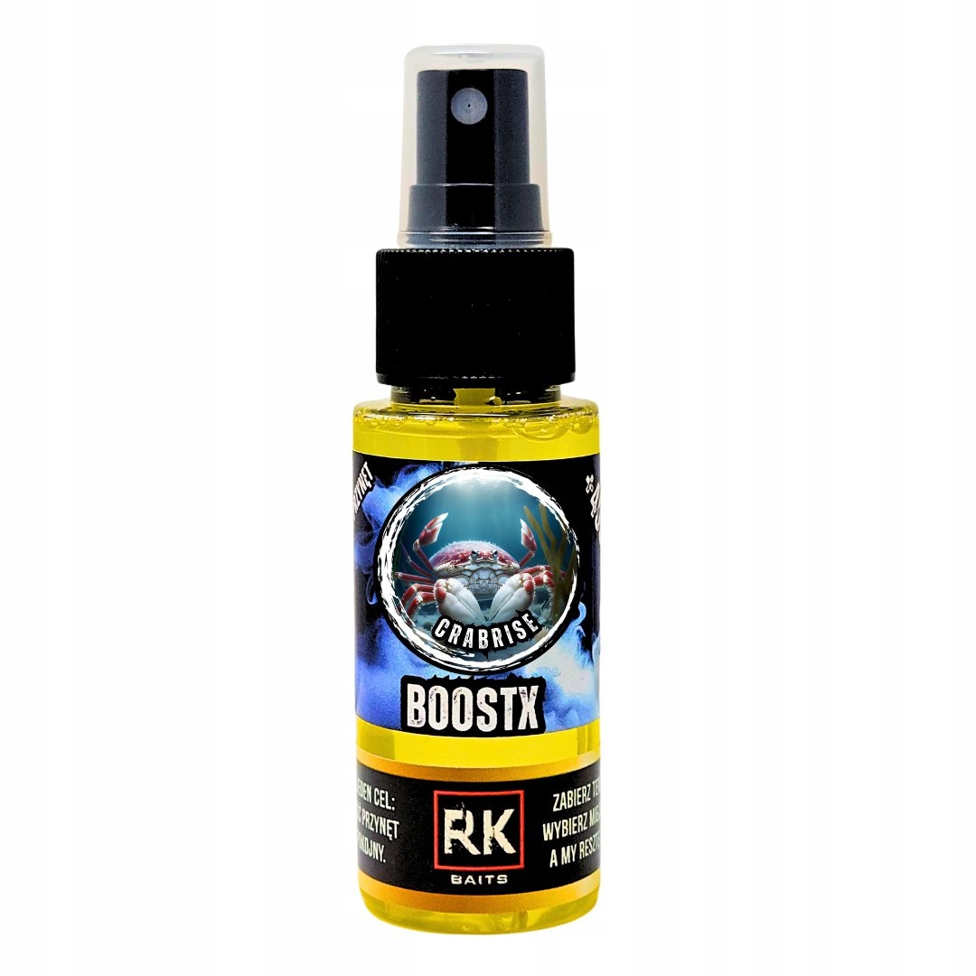 Spray do przynęt dopalacz BoostX Rk Baits Crabrise 50ml