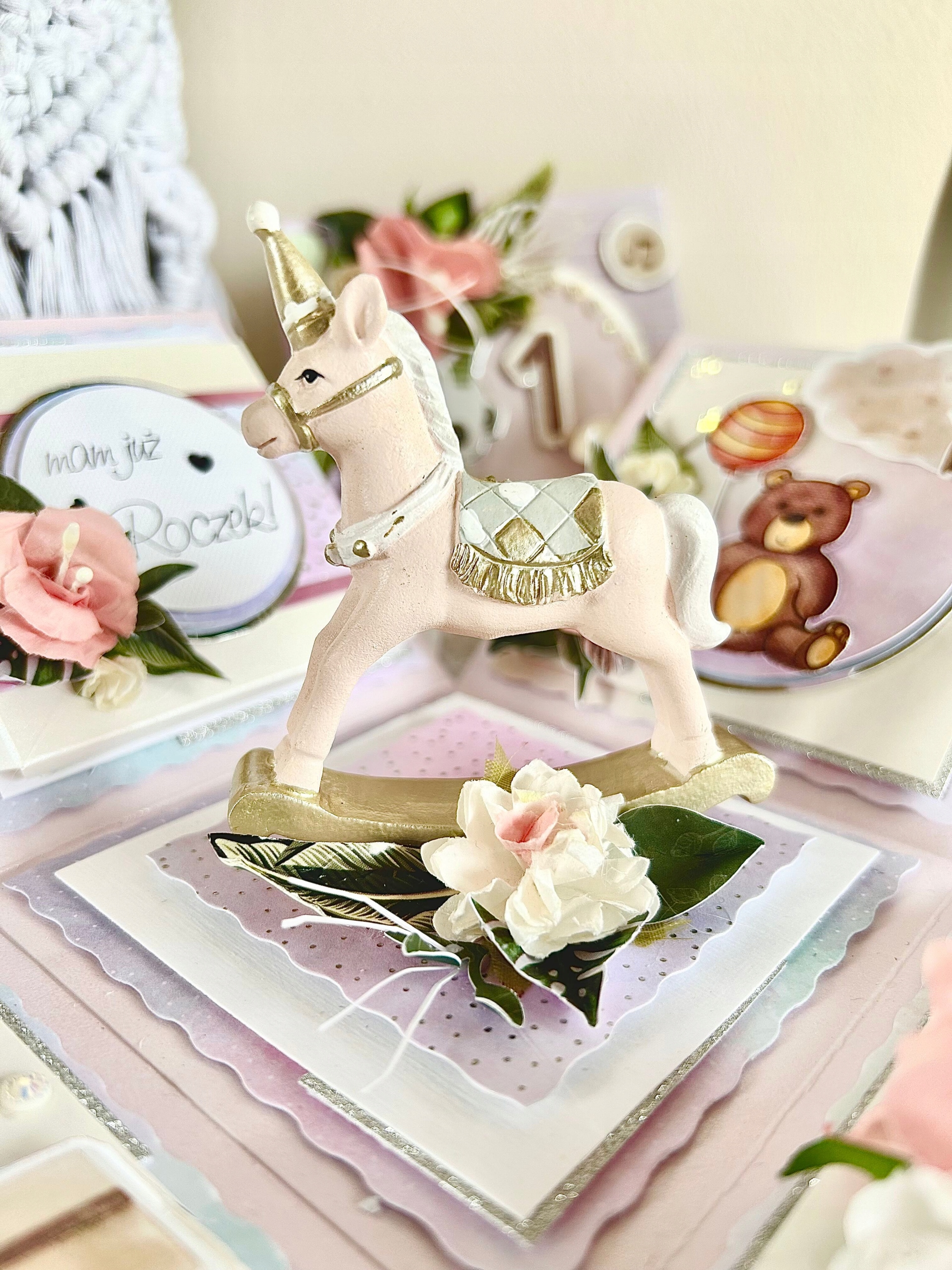 1první narozeniny Suvenýr rok exploding box přání 2roky 3 4roky