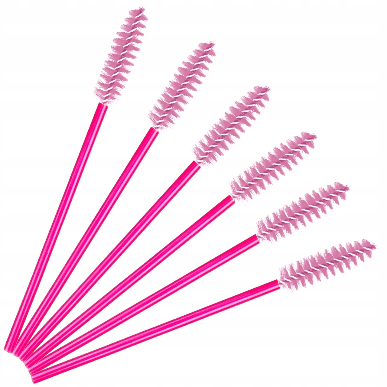 SZCZOTECZKI DO RZĘS CLAVIER CIEMNORÓŻOWE 50SZT Marka Clavier