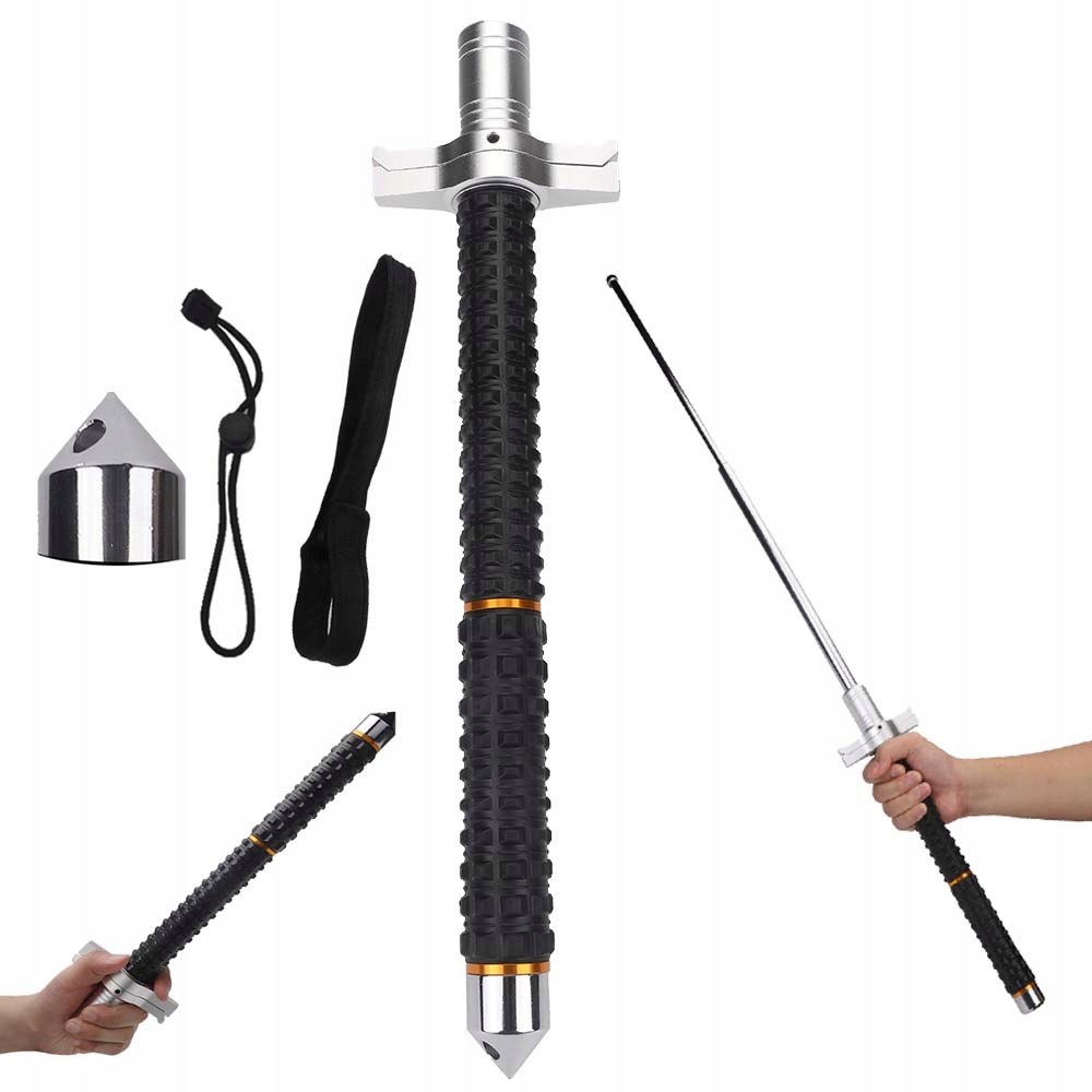 Teleskopické Výsuvné Tyče Multifunkční Tyč Pro Sebeobranu 37''