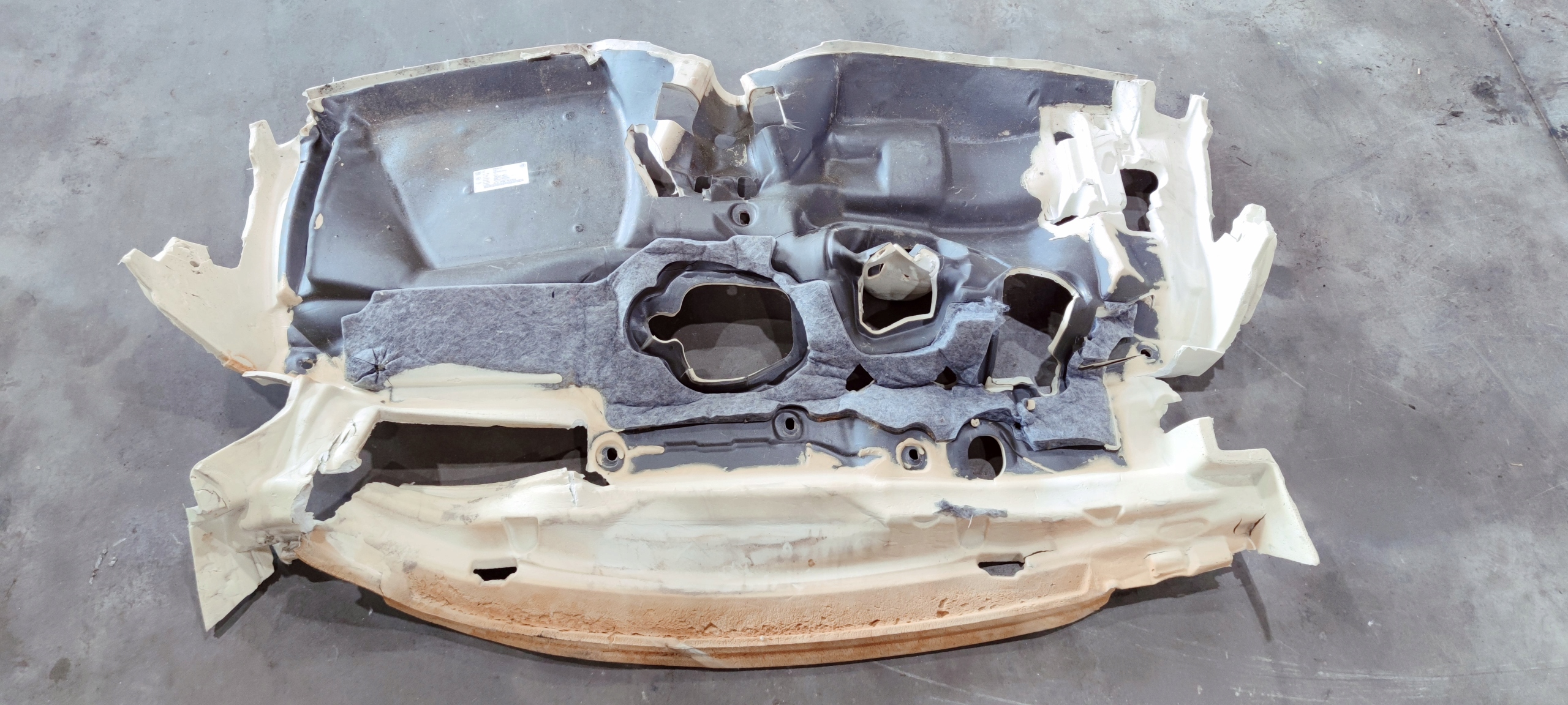 Schalldämmung wärmblech AUDI Q3 83B863947A