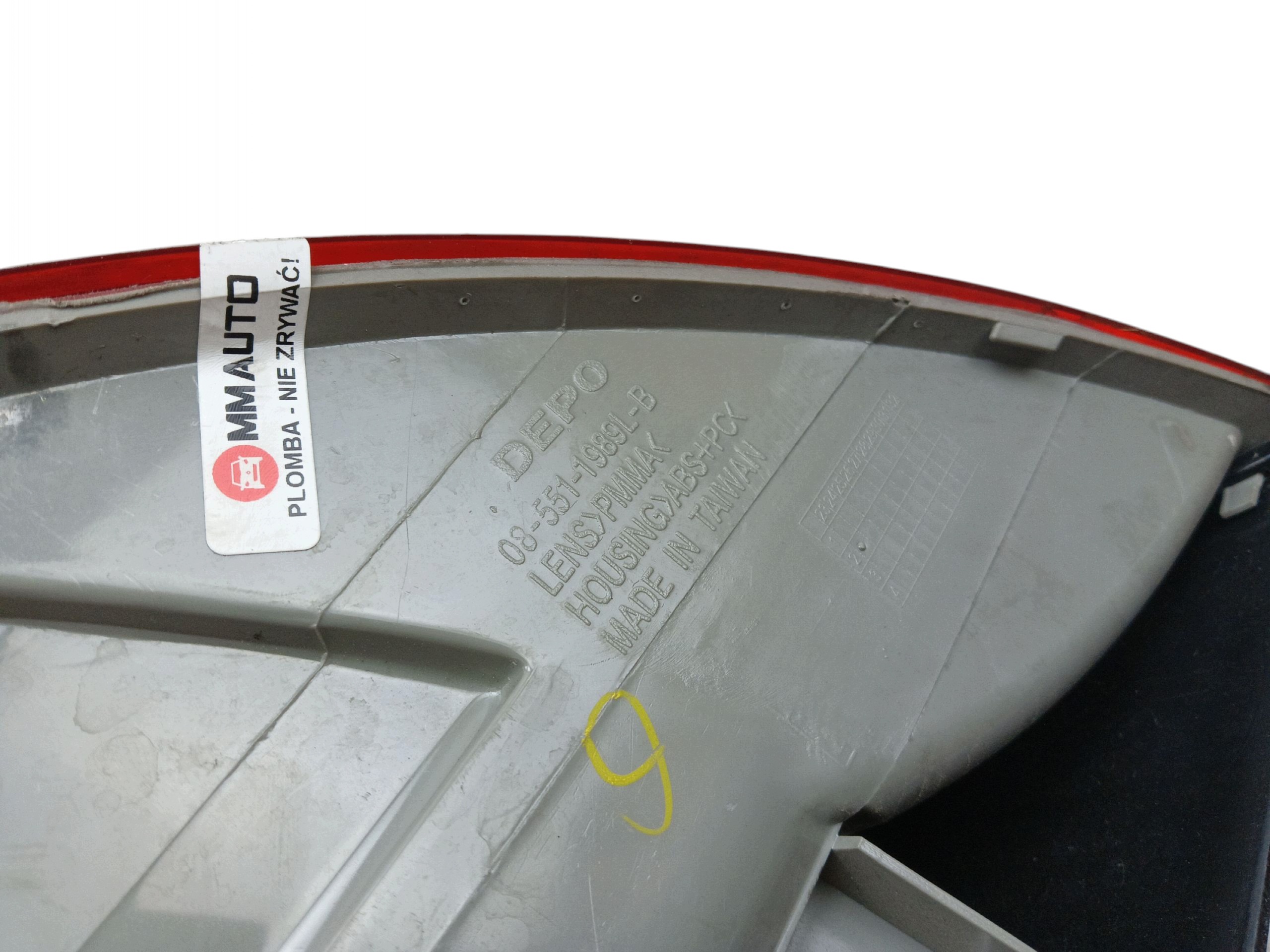light left left rear part RENAULT MEGANE III 3 (2008-2011) HB replacement EUROPA