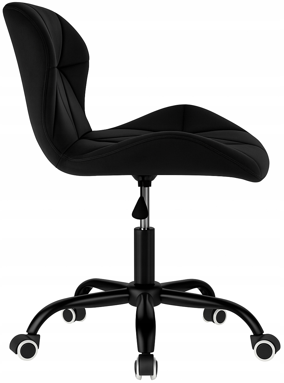 Fotel obrotowy biurowy krzesło ergonomiczne na kółkach do biura welurowe