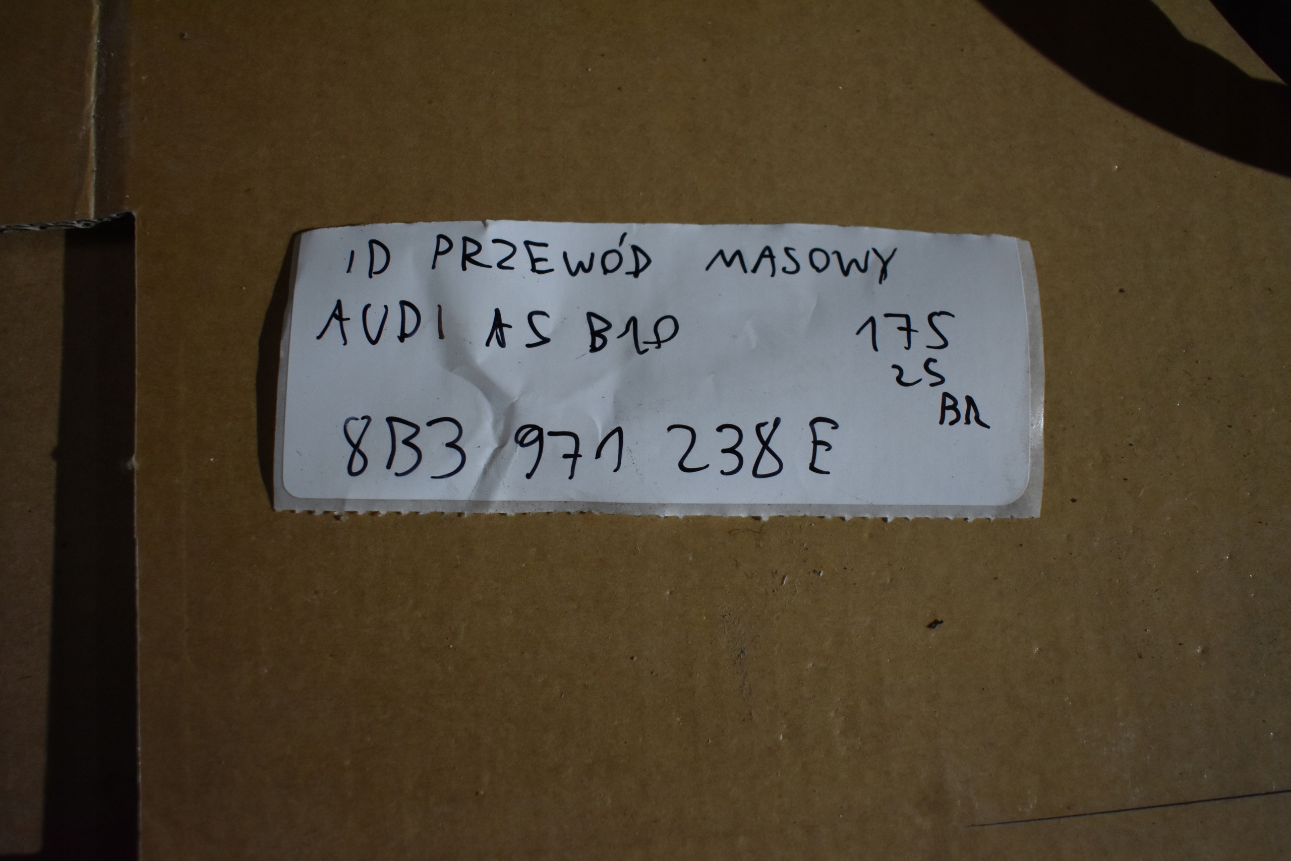 IDEALNY wiring MASOWY AUDI A5 B10 1