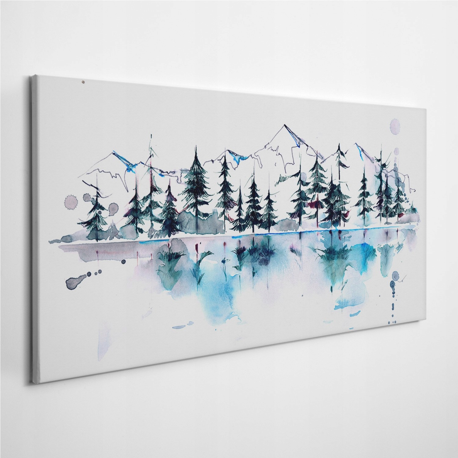 

Foto-obraz na płótnie Krajobraz Las Góry 120x60 cm