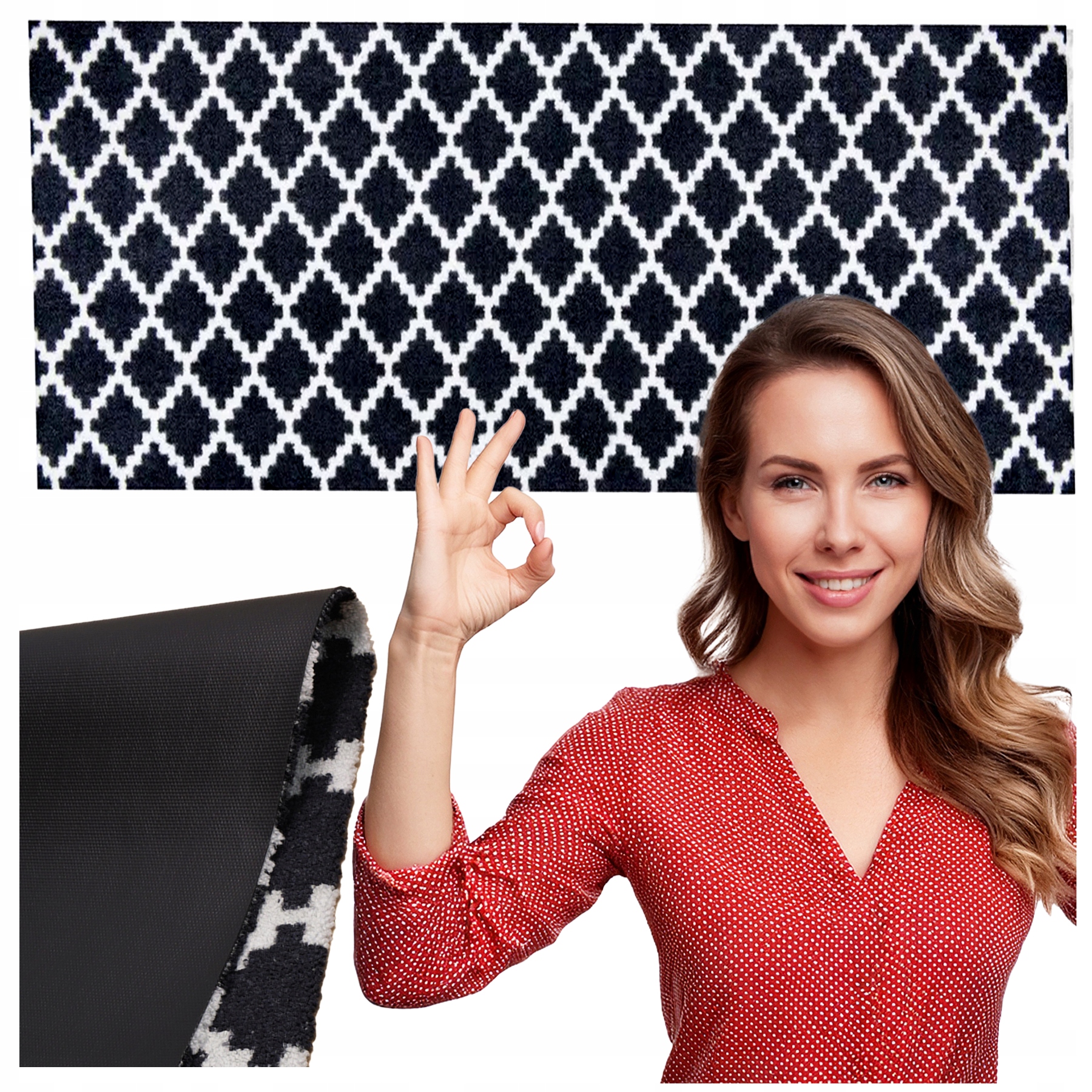 Koberec Do Ložnice Kuchyňského Obývacího Pokoje 50 x 150 cm Lze Prát Protiskluzově