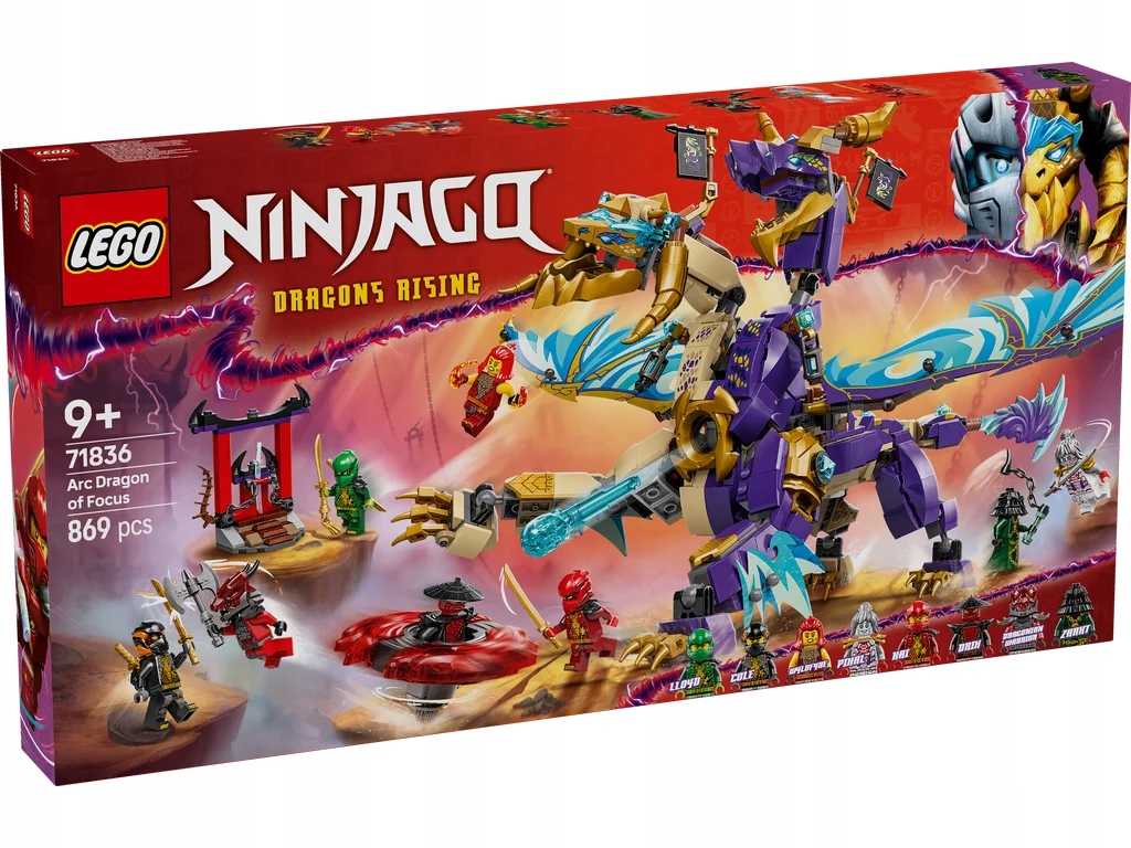 Lego 71836 Ninjago Arcismok soustředění