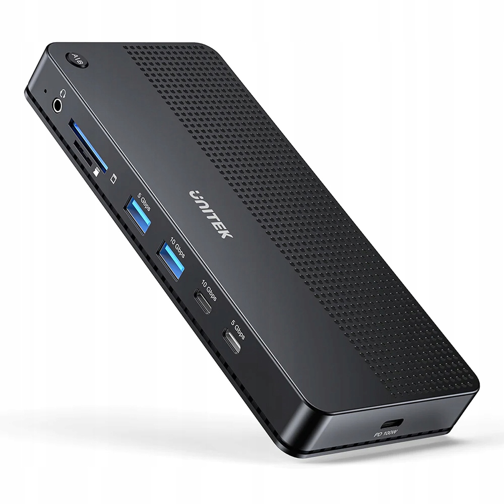 Unitek Prepínač Kvm D1103A 2 počítače 2 monitory 4K 60Hz Usb C
