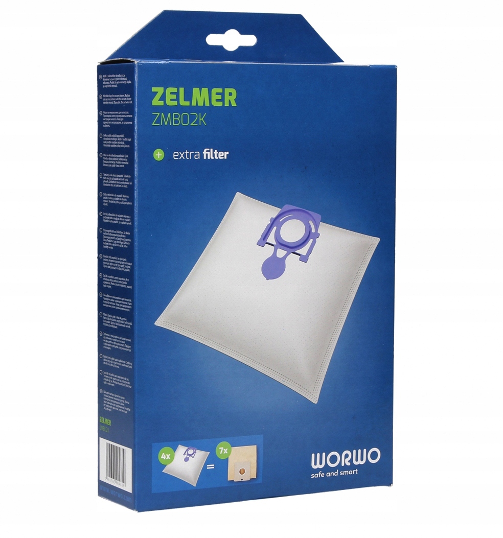 4 x WORKI DO ODKURZACZA ZELMER ODYSSEY METEOR ELF ZMB02K Kod producenta 5904054529676