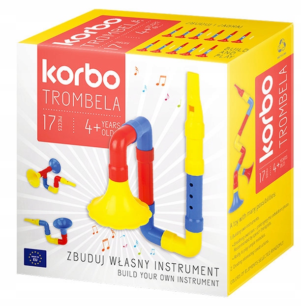 

Klocki Trombela 17 el. zbuduj własny instrument