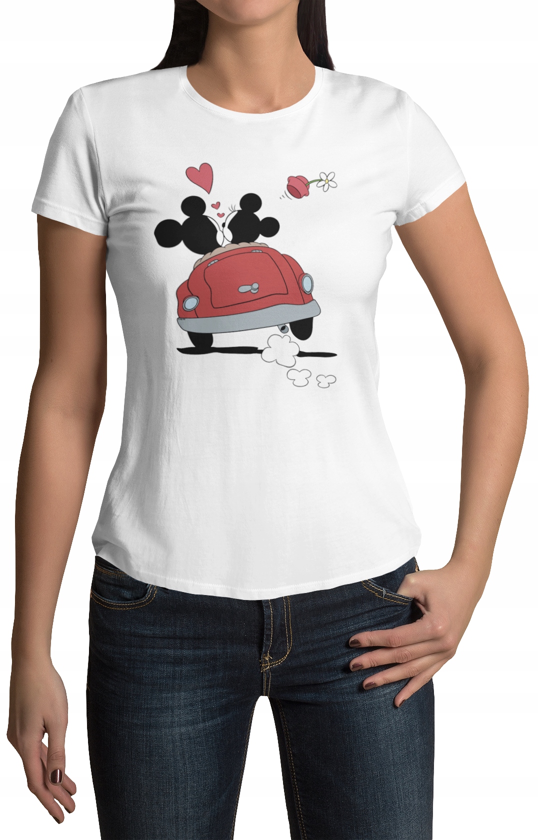 

Koszulka Damska T-shirt XL Myszka Miki - Wzory!!