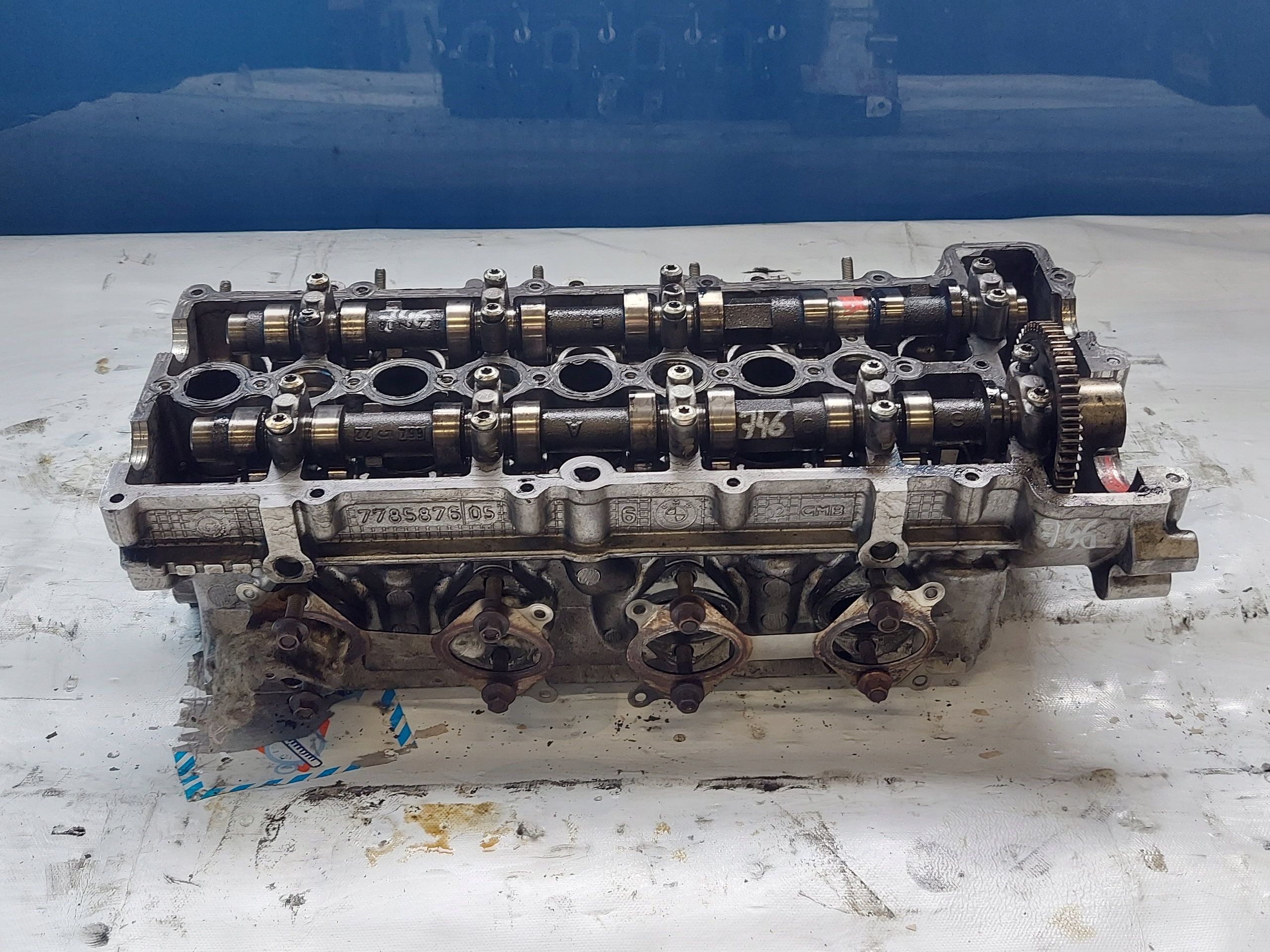 TESTATA BMW E46 M47T 2.0 TD 7785878.08