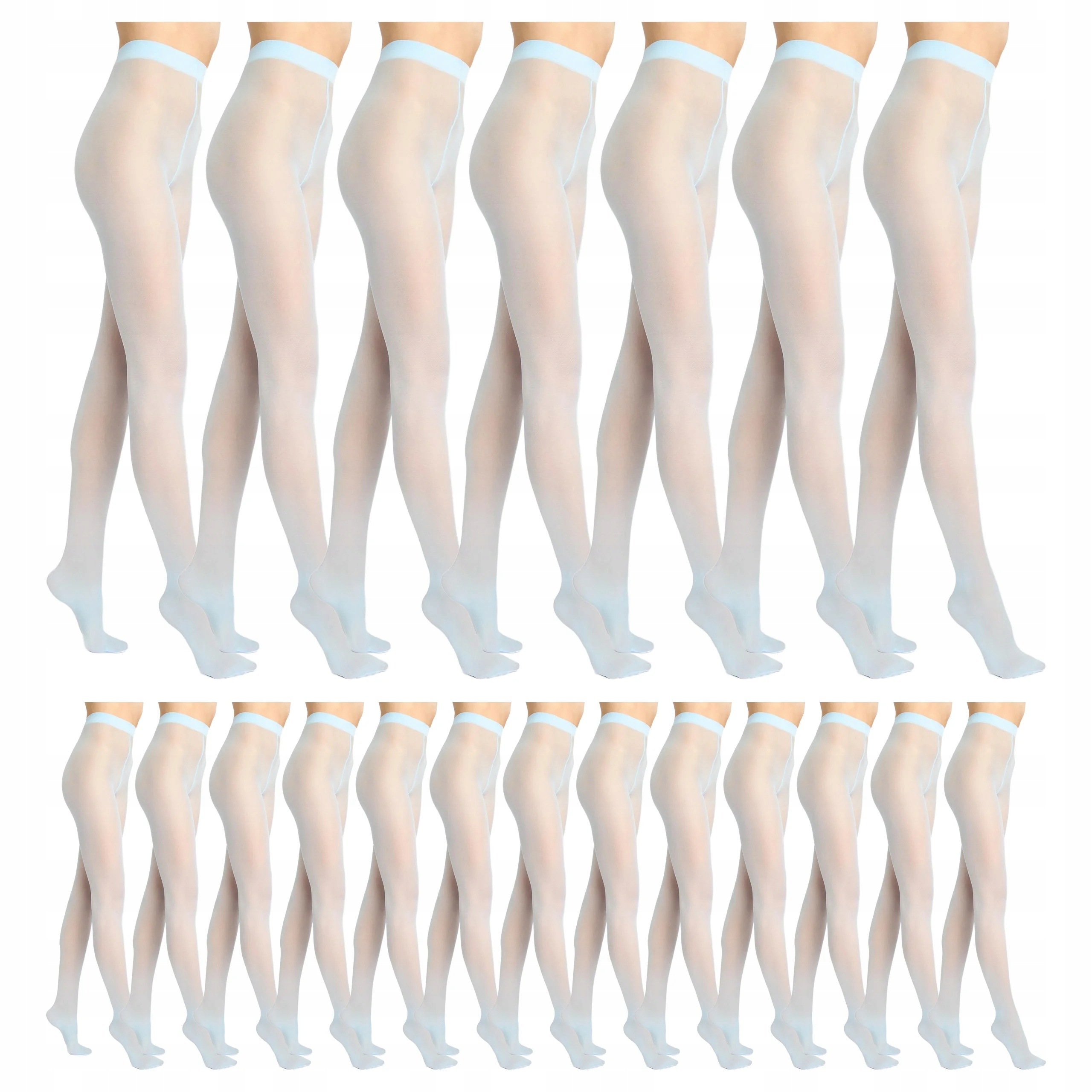 20 x Punčocháče Matné polokrycí Tonic 20 Marilyn 3/4 Light Blue