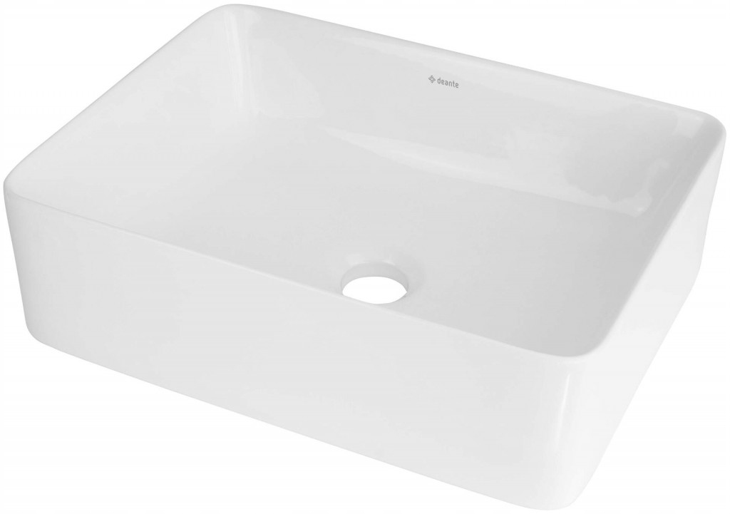 Jasmin bílá Keramické umyvadlo, deska (CDJ_6U4S) /po/