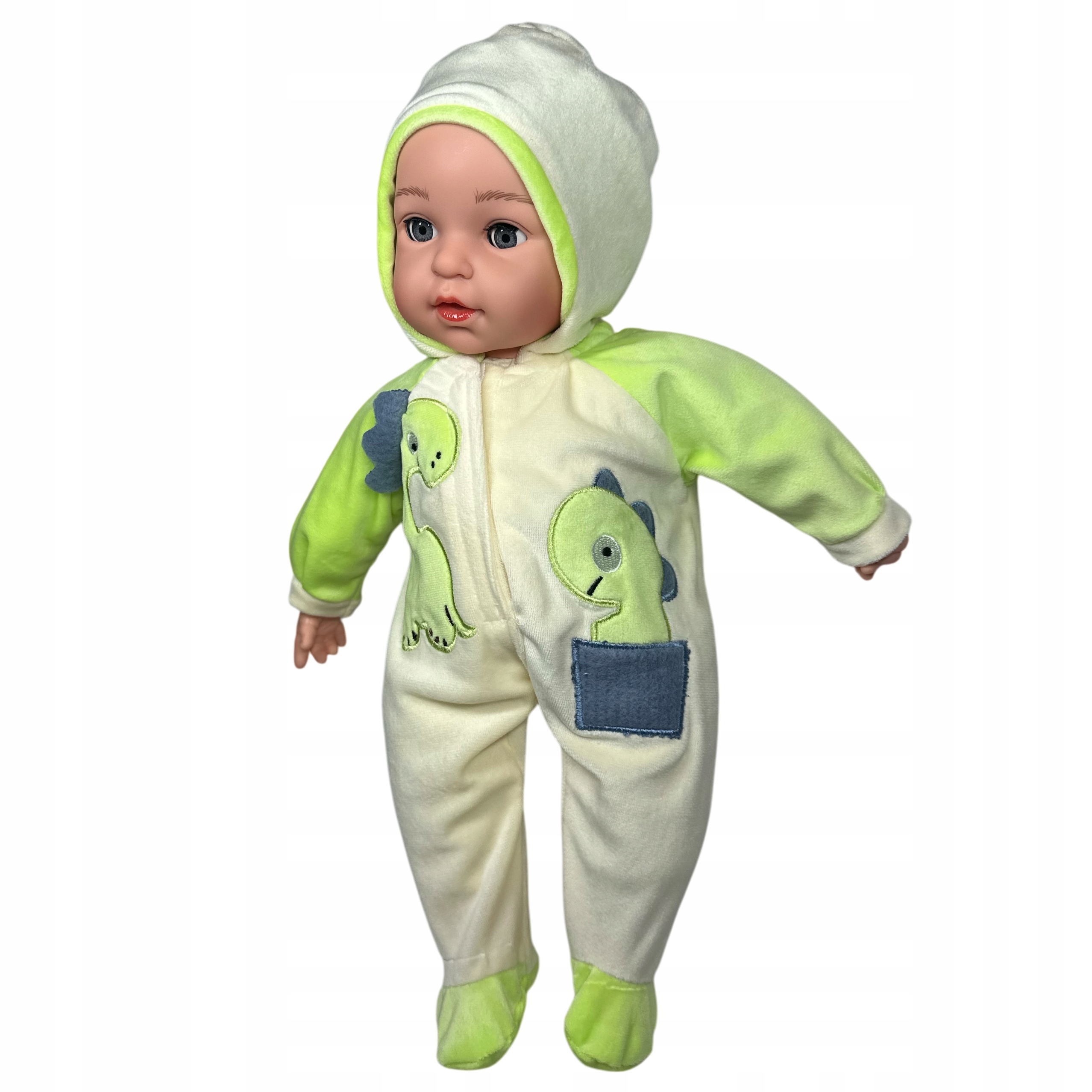 DUŻA LALKA INTERAKTYWNA ZAMYKA OCZY BOBAS CHŁOPIEC 40CM MÓWI ŚPIEWA PUDEŁKO Seria MOJA NAJPIĘKNIEJSZA LALKA