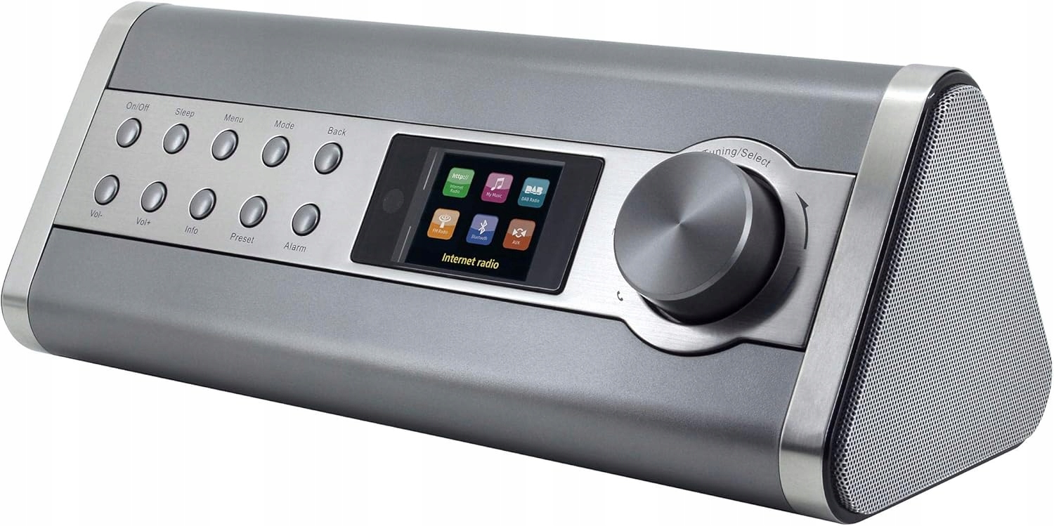 Internetowe Radio Cyfrowe Fm Soundmaster IR3200 Usb Dab+ Bluetooth Zegar