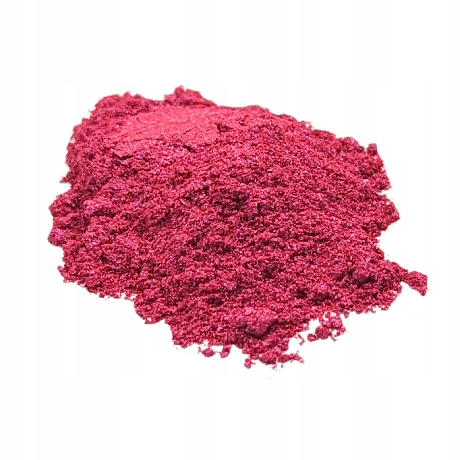Perleťová slída Vibrant Pink přírodní pigment 100g pro barvení voskového mýdla