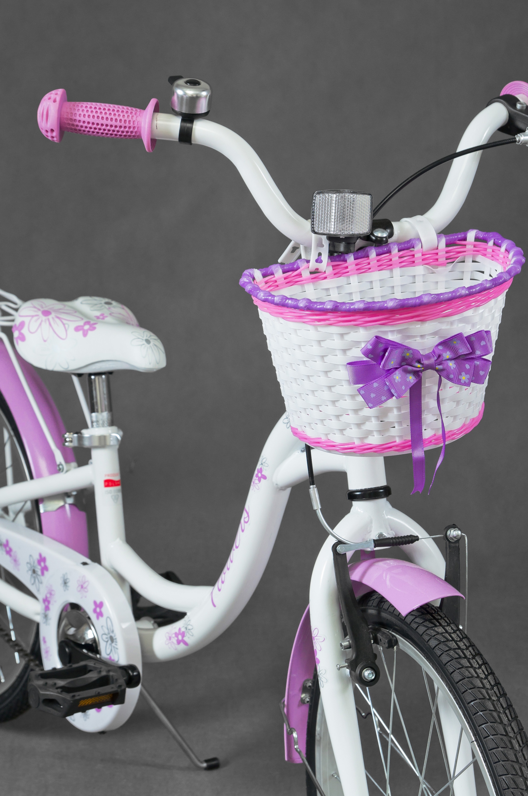 Polski ROWER 20" FLOWERS ROWEREK for girl Wiek dziecka 5 lat +