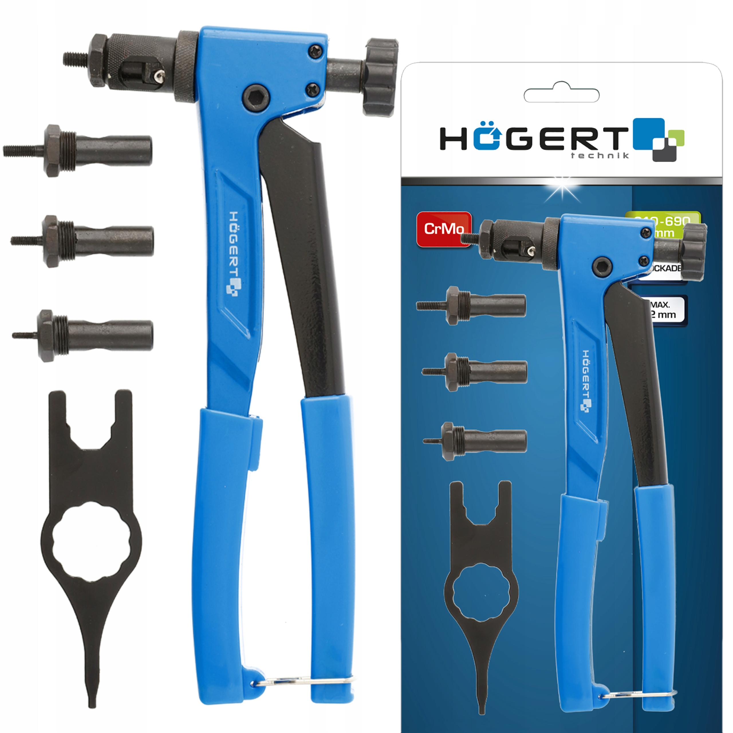 HOEGERT HT2C180 ЗАКЛЕПОЧНЫЕ ГАЙКИ M3-M6 купить на Avtoex из Польши