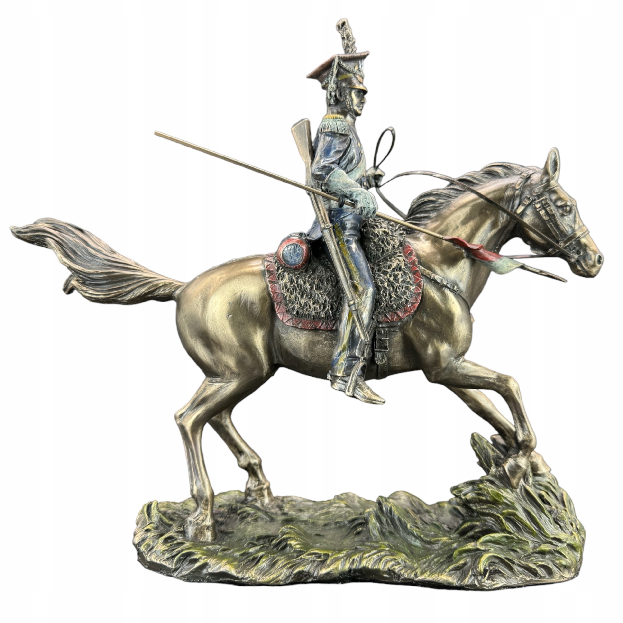 Socha Poľský Uhlan na koni Veronese Darček (WU77178A4)