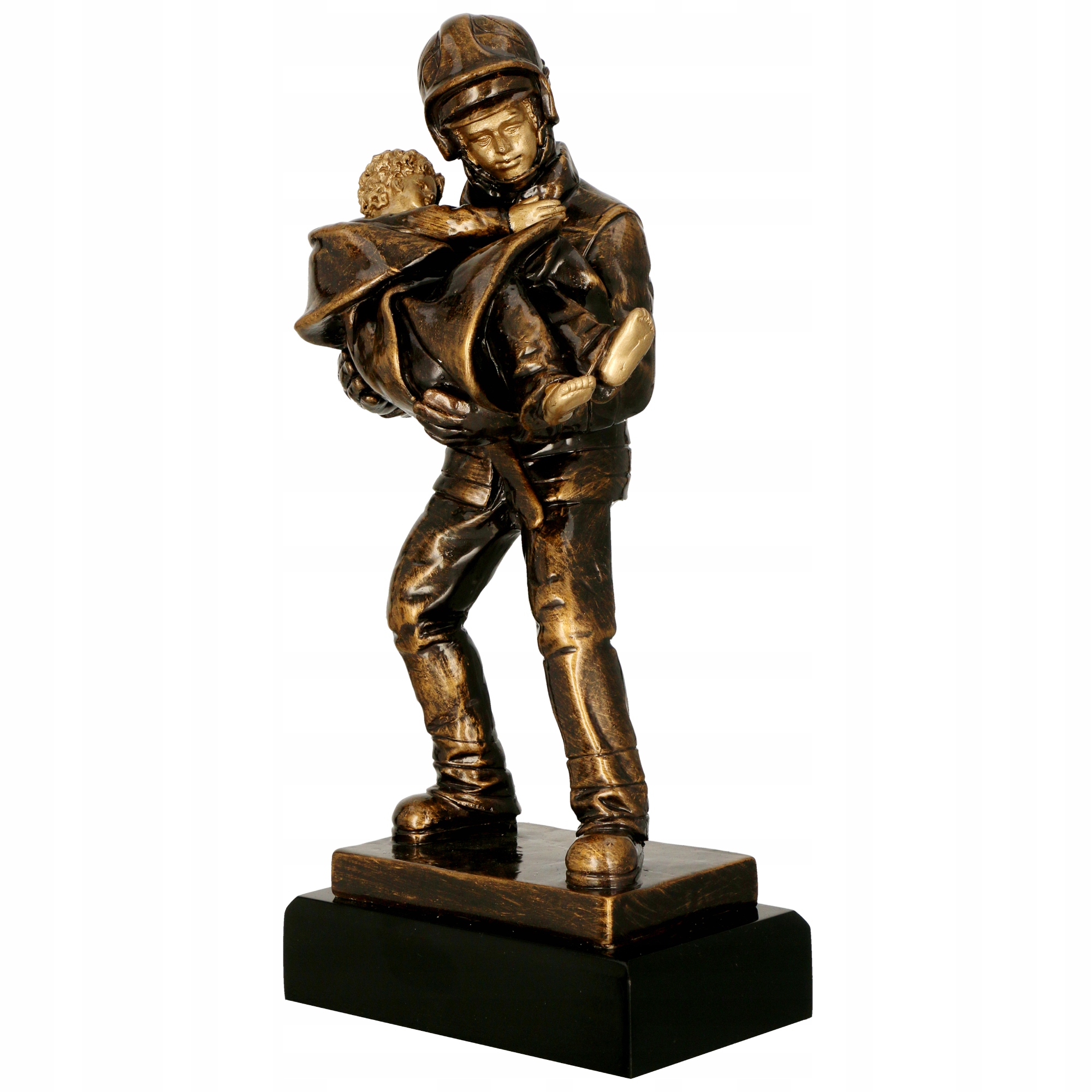Figurka RFST3043/BR 27cm Statuetka Strażactwo Straż Pożarna +tabliczka