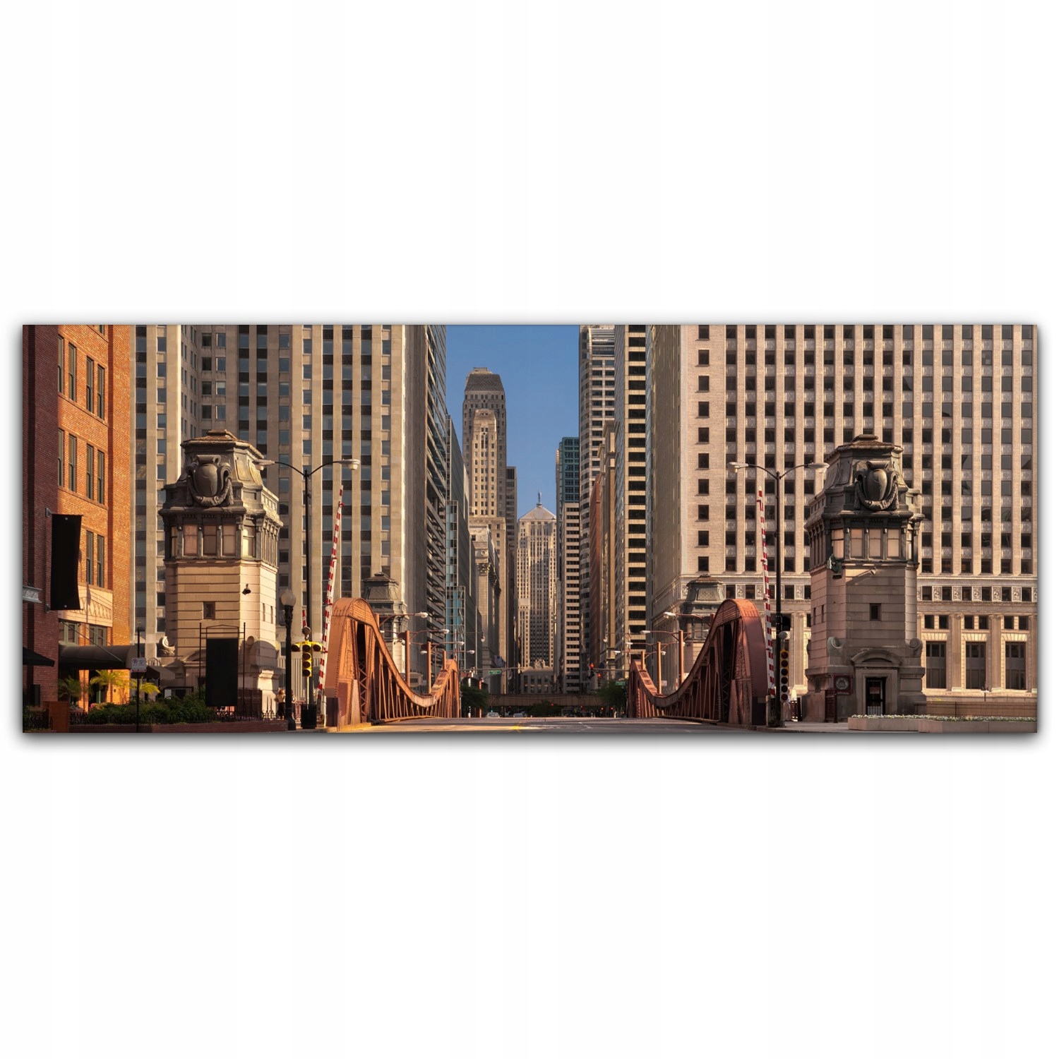 

Obraz canvas na ścianę 125x50 Ulice Miasto Chicago