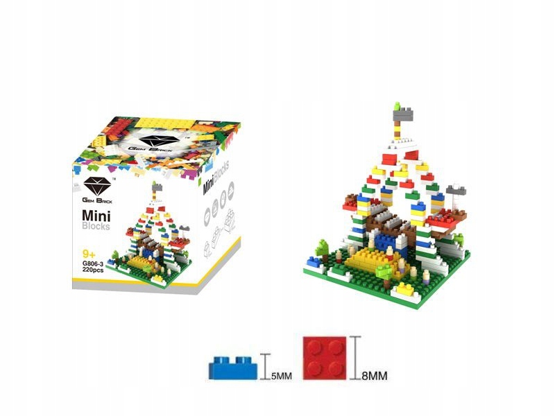 

Mini Klocki architecture Statek Piracki 220el.