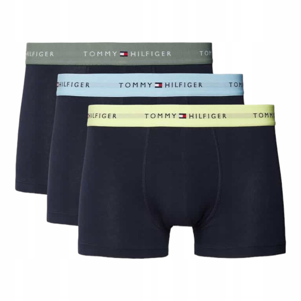 Tommy Hilfiger pánské boxerky 3-balení, tmavě modré, S
