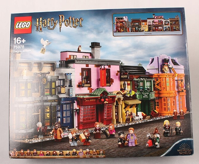 Stavebnice Lego Harry Potter 75978 Příčná ulice (((( promáčklá krabice ))))