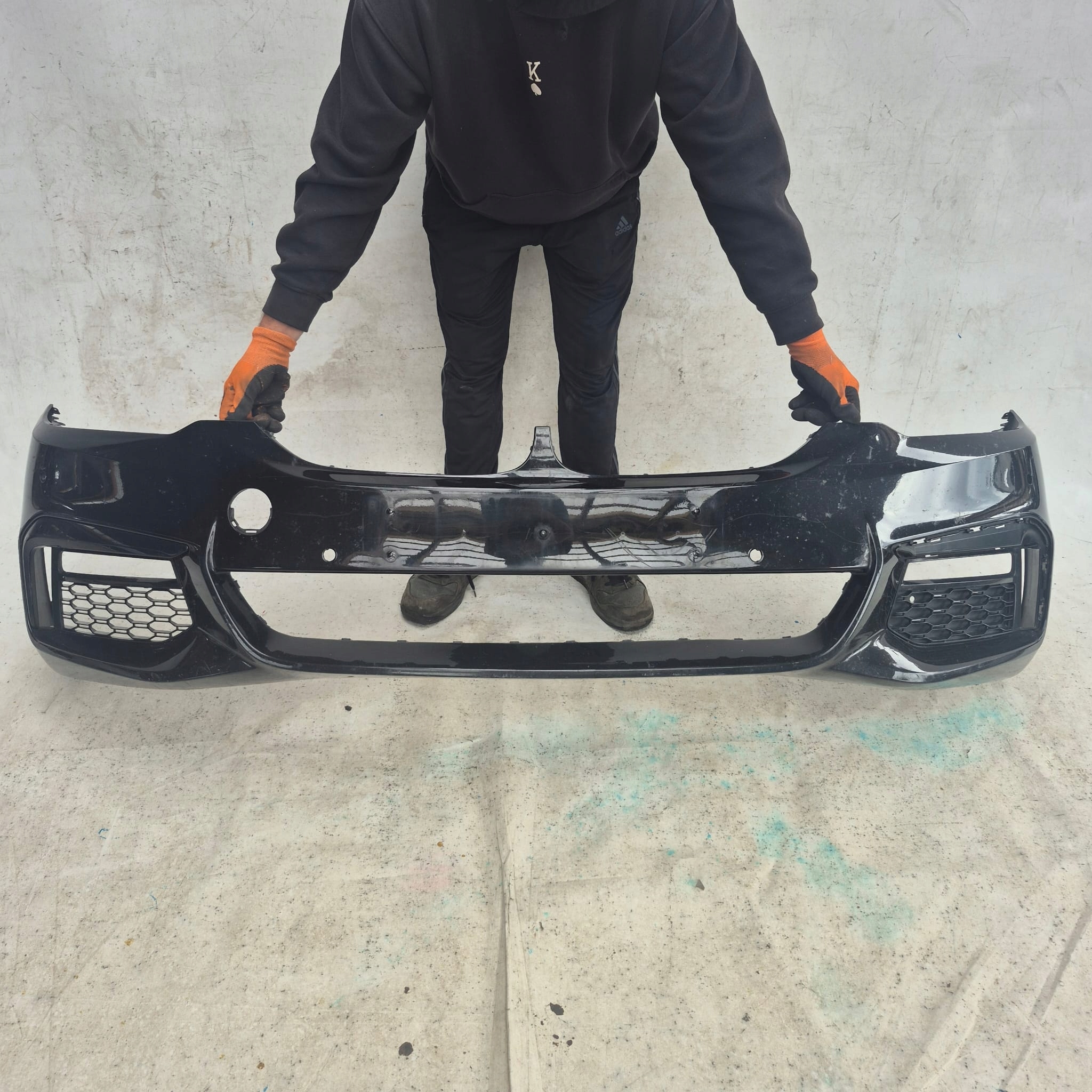 BMW 5 G30 G31 m-packet 17-20 bumper front front PDC