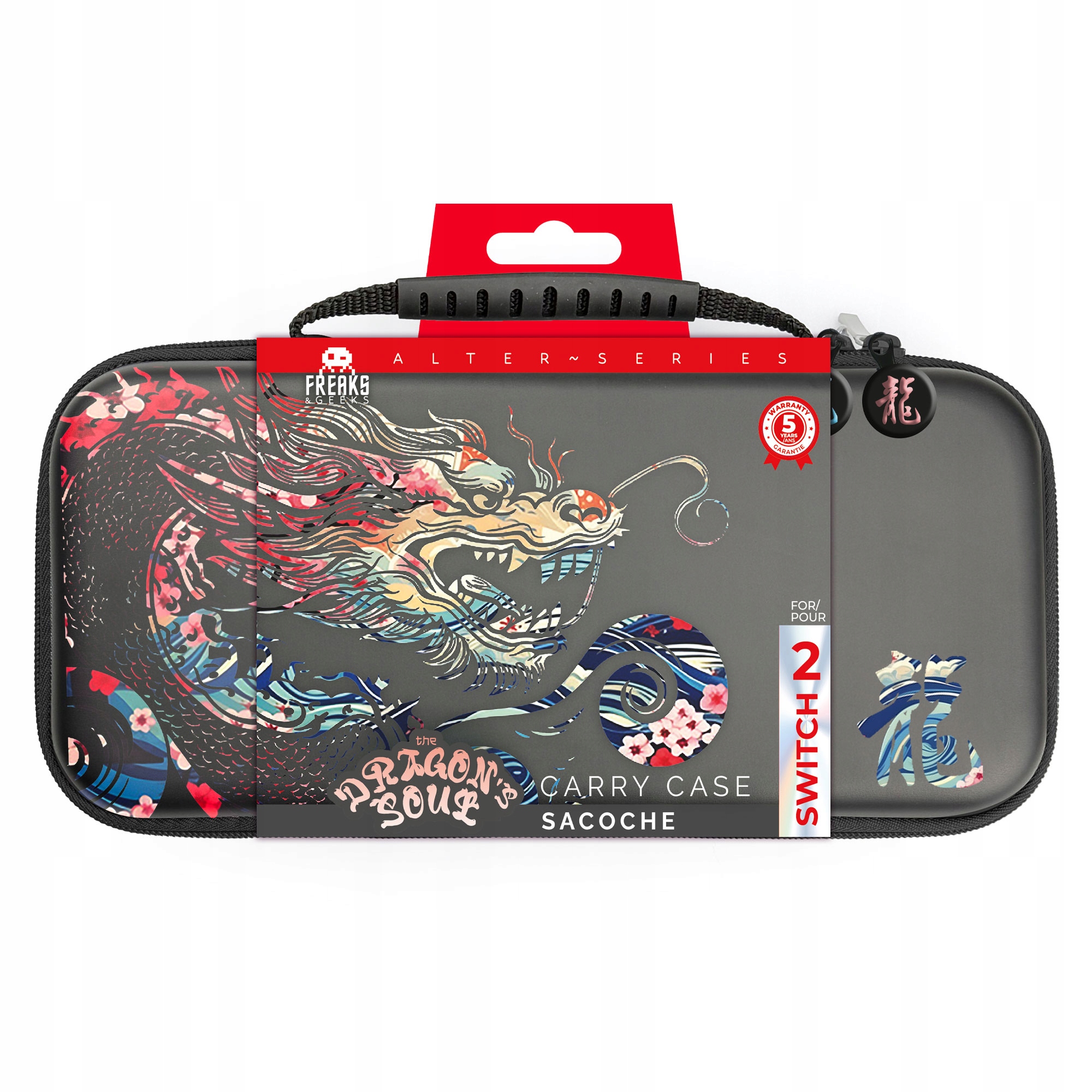 Futerał do przenoszenia Nintendo Switch 2 / Switch / OLED - Dragon Soul