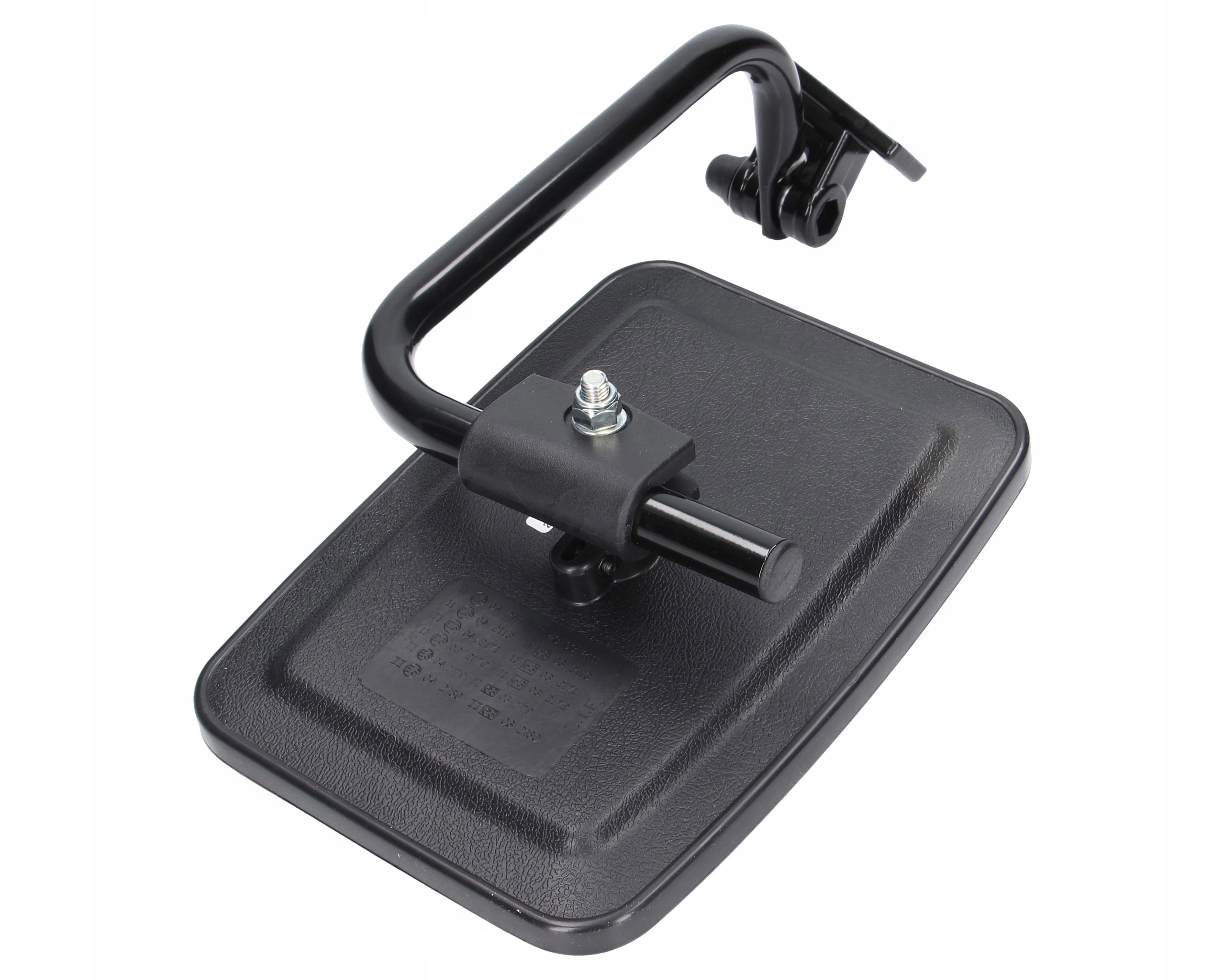 zrcátko s pravým ramenem pro traktor, bagr, nakladač 235x175 mm