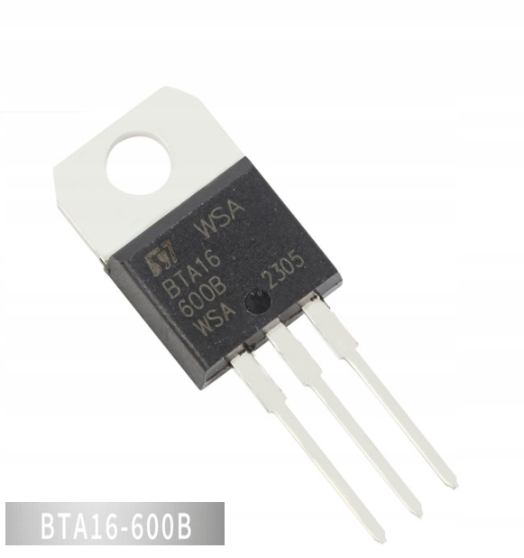 Triak BTA16 BTA16-600B BTA16-600 600V 600 V układ scalony izolowany TO220