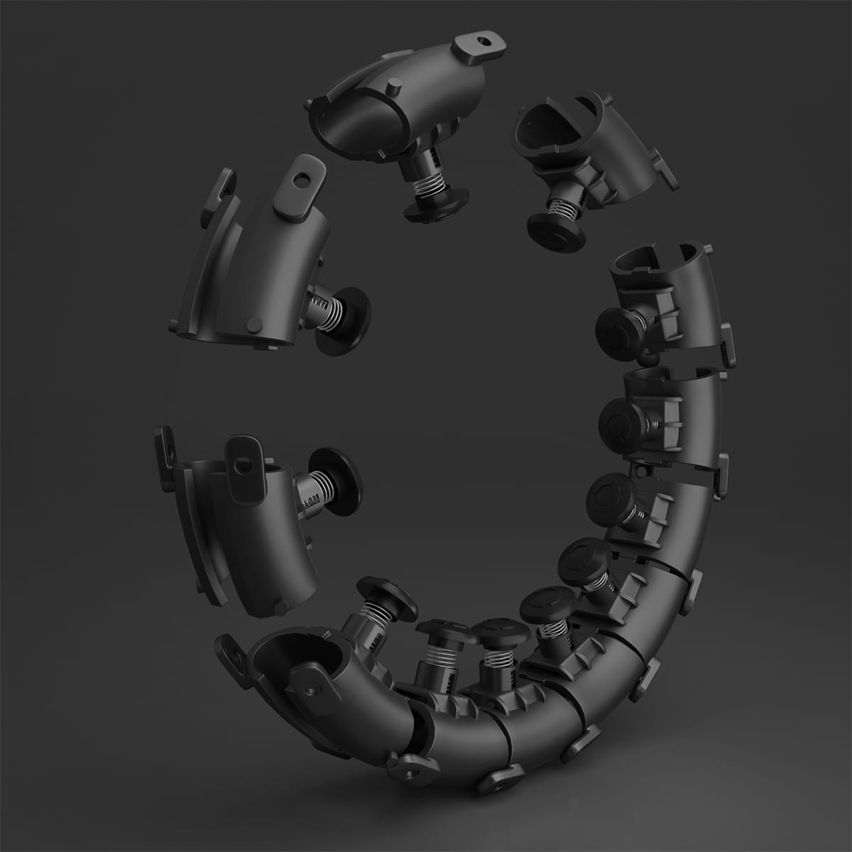 HULA HOP PLUS SIZE KOŁO ODCHUDZAJĄCE Z WYPUSTKAMI I OBCIĄŻNIKIEM HMS HHW12 Średnica 51 cm