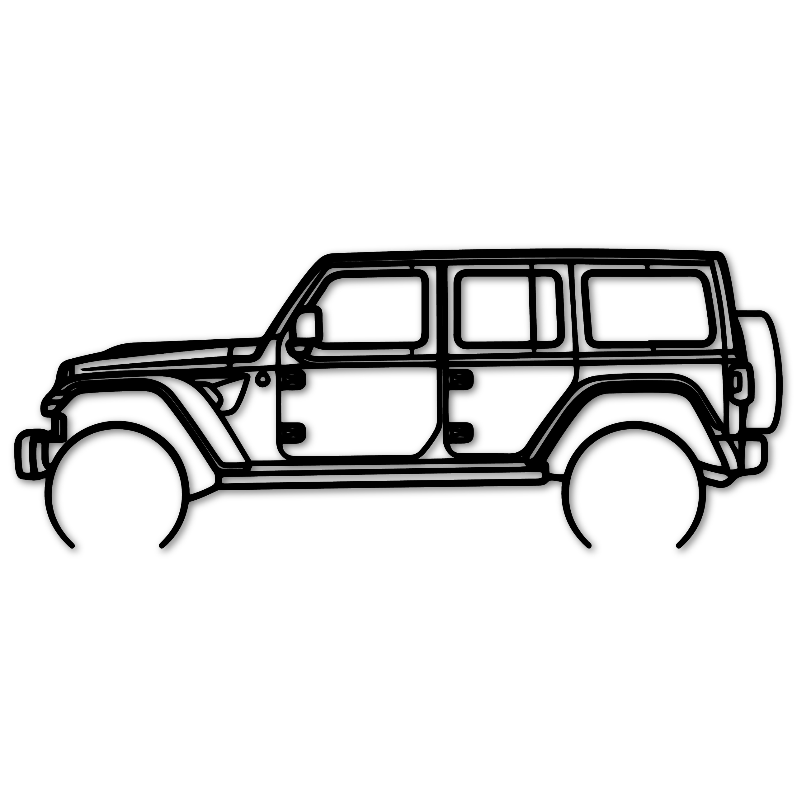 Obrazy Auta Jeep 22 Wrangler Prolamovaný Obraz Do Obývacího Pokoje Na Zeď 80 cm