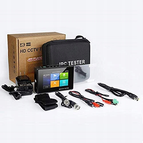 POMIACAM Tester Kamer Monitor 4K IP WiFi POE 4 Calowy 8MP 12V — miniatura 7
