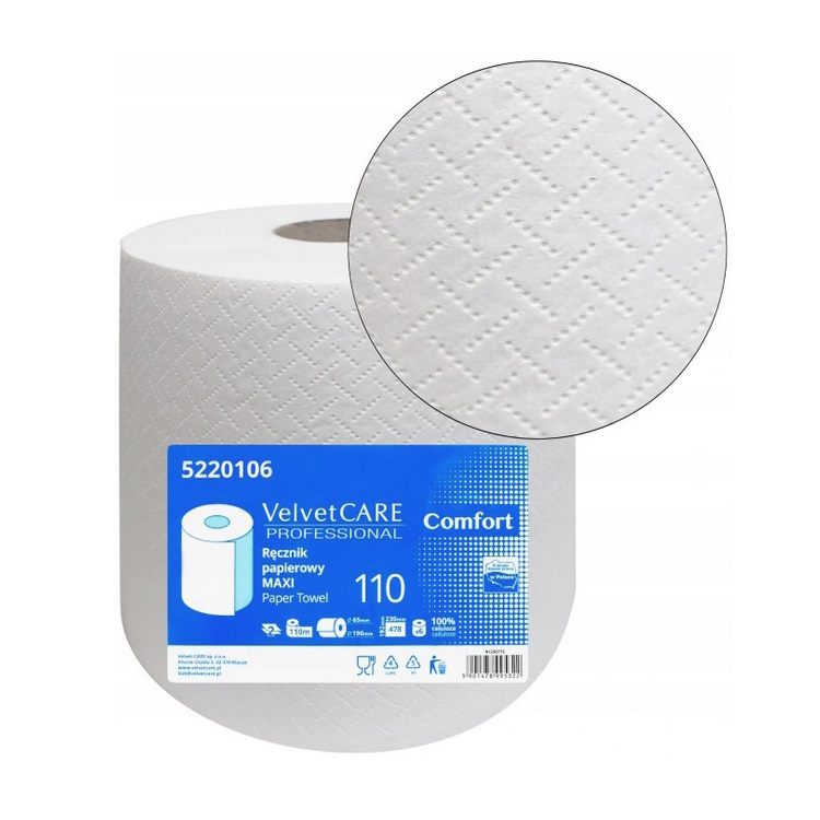 

Ręcznik papierowy Velvet Care w roli Maxi 110