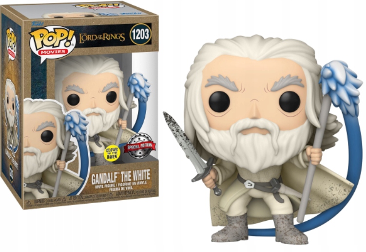 Funko Pop! Pán Prstenů 1203 Gandalf Gitd Pán Prstenů Bílý