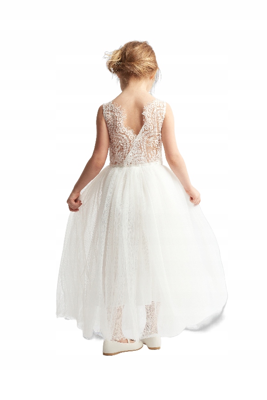 Sukienka dla dziewczynek tiulowa Liv biel, 104 Marka Inna marka