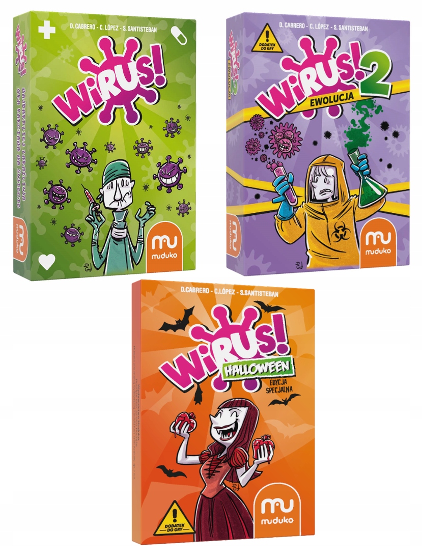 

3w1 Gry Wirus Wirus 2 Ewolucja Wirus Halloween