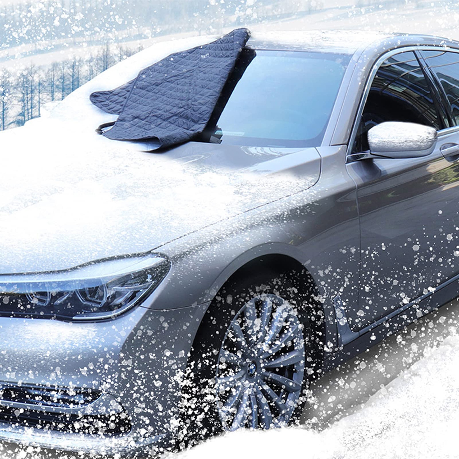 POKROWIEC MATA ANTYSZRONOWA NA PRZEDNIĄ SZYBĘ MAGNETYCZNA PRZECIWSŁONECZNA Producent inny