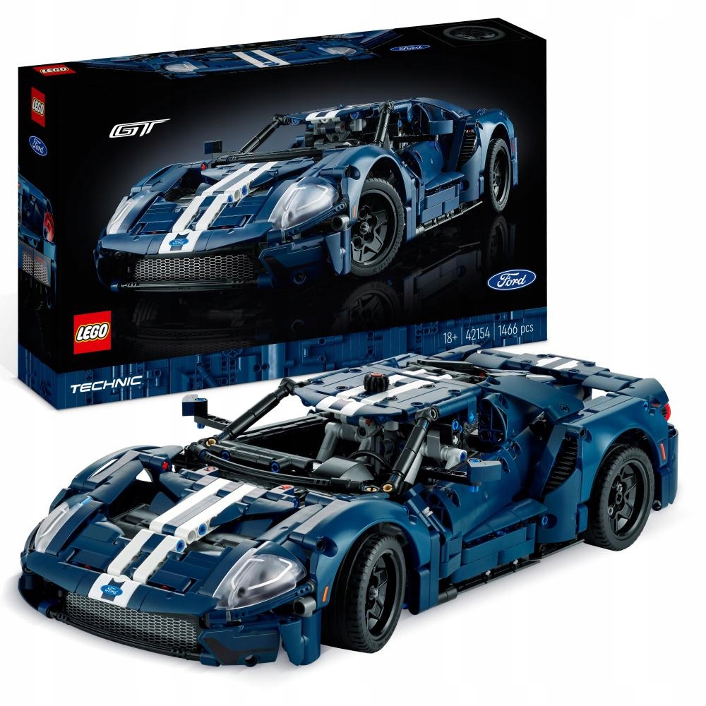 

Lego Technic Ford Gt, wersja z 2022 roku 42154