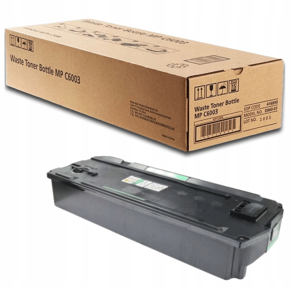 Nowy Pojemnik na zużyty toner Ricoh 416890 Aficio MPC3003 MPC3004 MPC3503