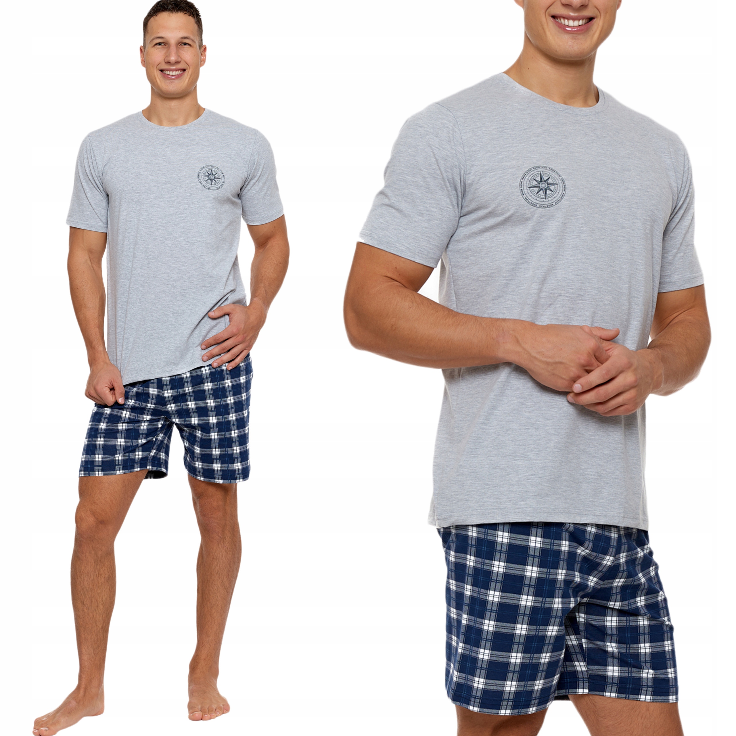 

Moraj Dwuczęściowa Piżama męska 5000-001 grey 2XL