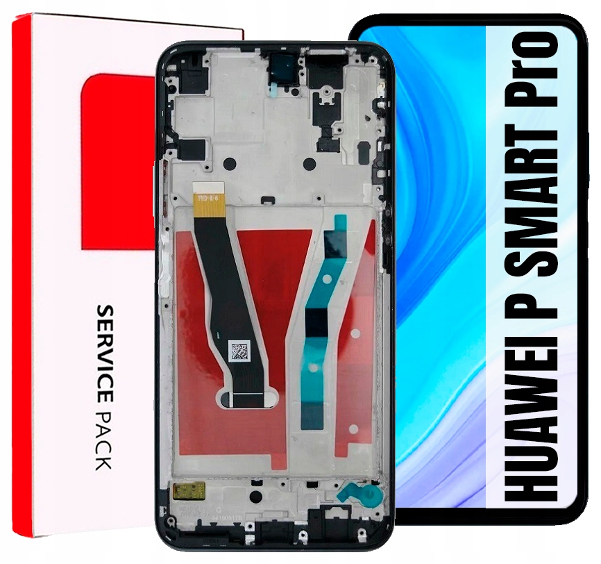 Displej Pro Huawei P Smart Pro Originál LCD Rámeček