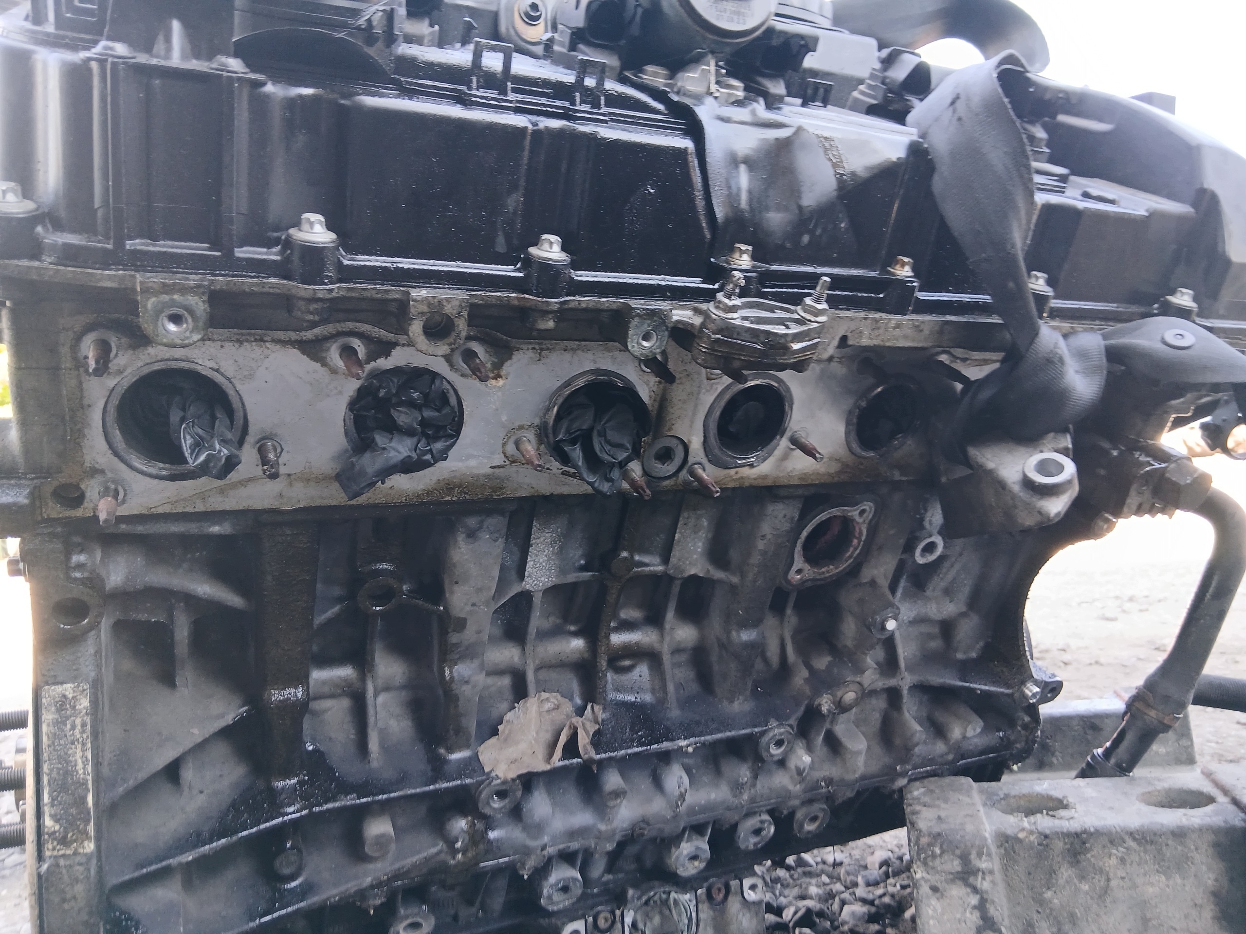 BMW X3 E83 2.5 N52B25A 2007 X-DRIVE engine 195 TYS KM