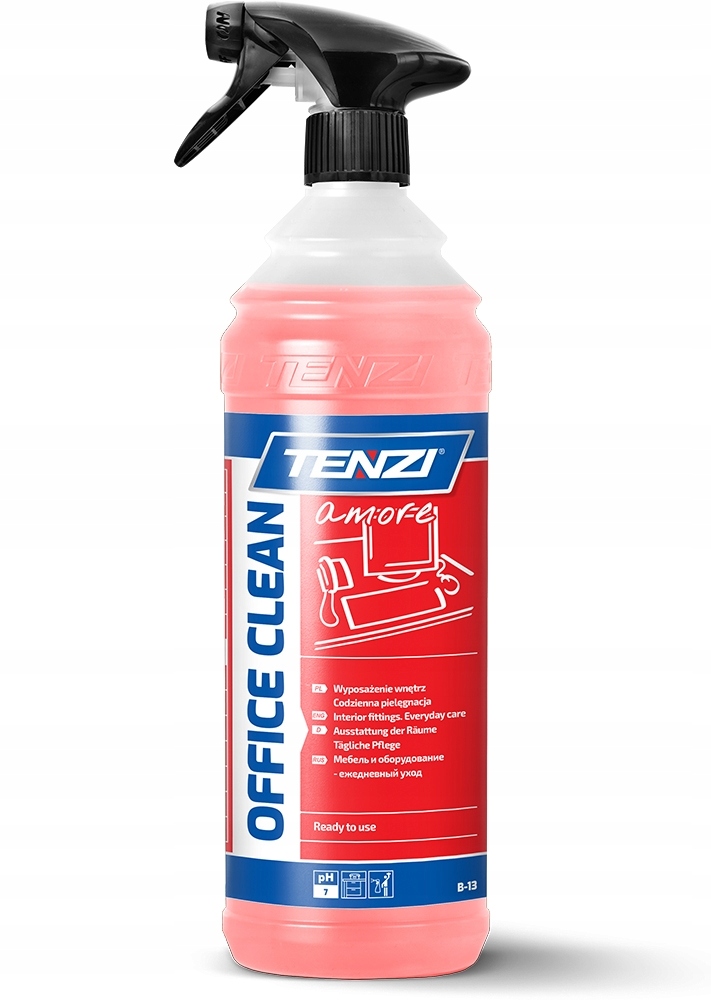 TENZI OFFICE CLEAN do mebli drewna plastiku 1L